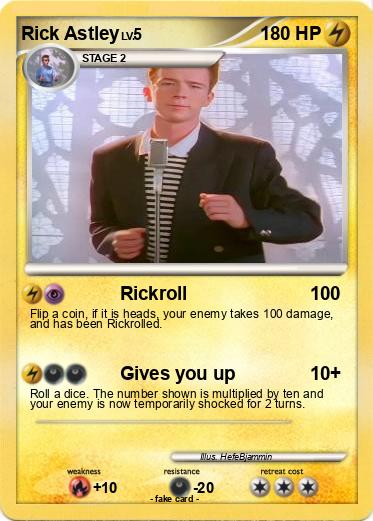 Pokemon Rick Astley