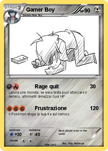 Pokemon Gamer Boy