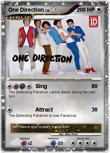 Pokemon One Direction
