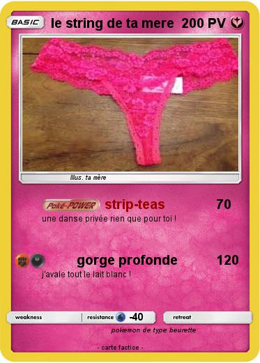 Pokemon le string de ta mere