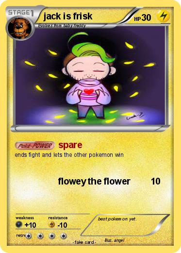 Pokemon jack is frisk
