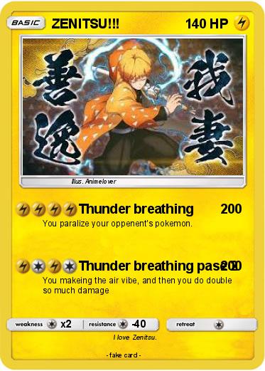 Pokemon ZENITSU!!!