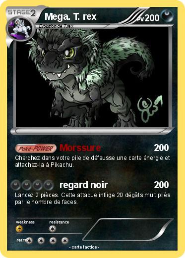 Pokemon Mega. T. rex