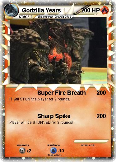 Pokemon Godzilla Years