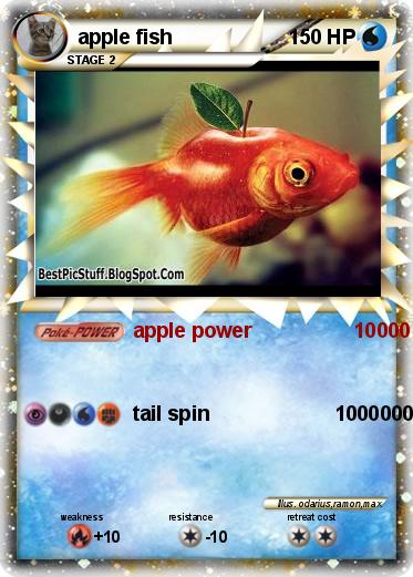 Pokemon apple fish