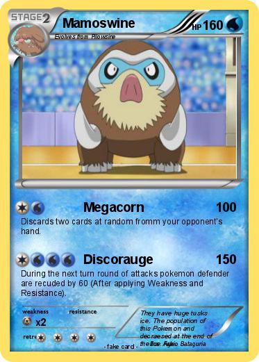 Pokemon Mamoswine