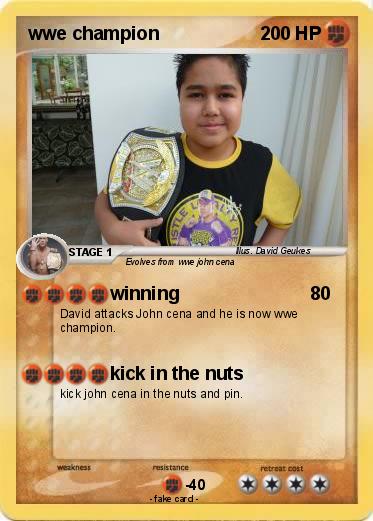 Pokemon wwe champion
