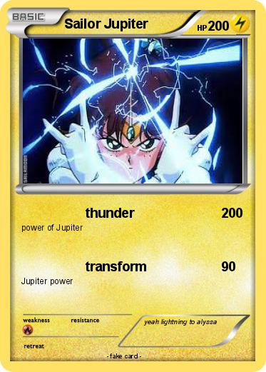 Pokemon Sailor Jupiter