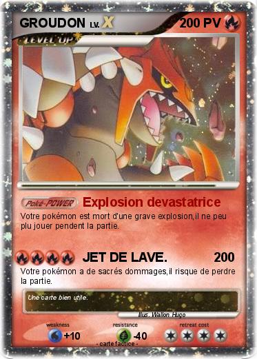 Pokemon GROUDON