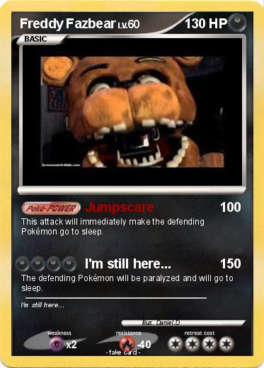Pokemon Freddy Fazbear