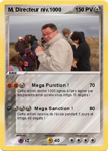 Pokemon M. Directeur niv.1000