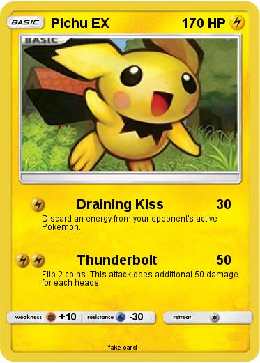 Pokemon Pichu EX