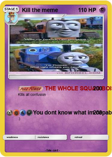 Pokemon Kill the meme