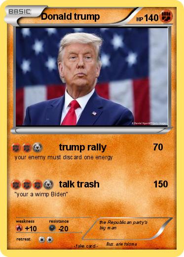 Pokemon Donald trump