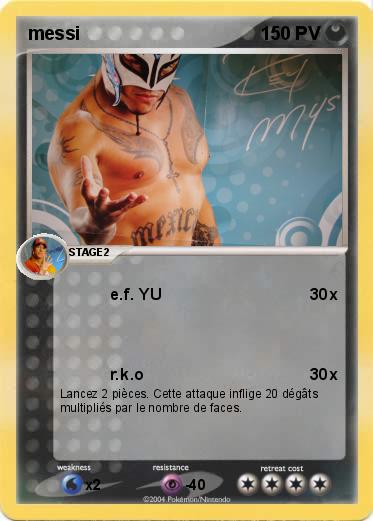 Pokemon messi