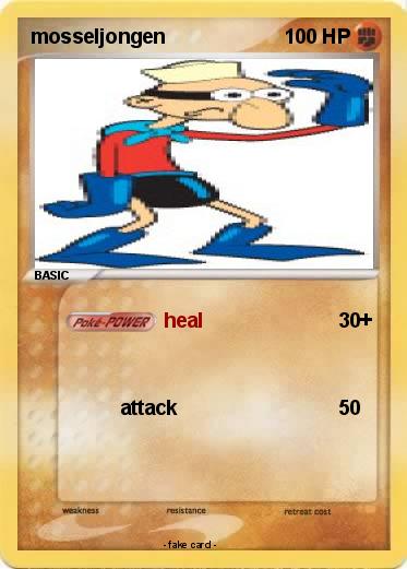 Pokemon mosseljongen