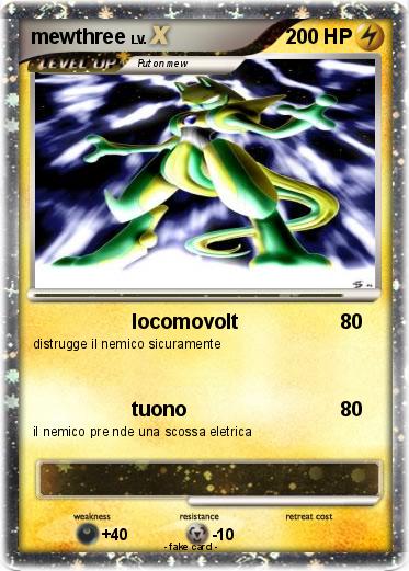 Pokemon mewthree