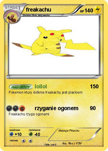 Pokemon freakachu