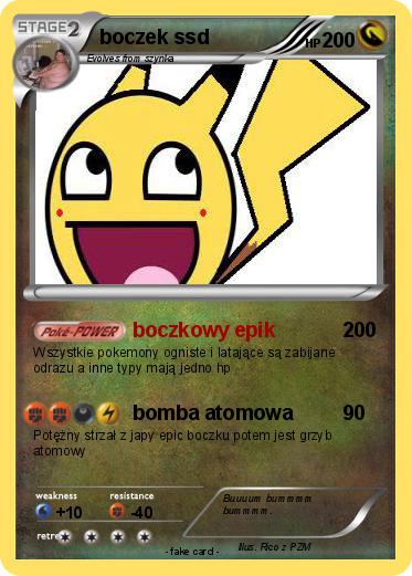 Pokemon boczek ssd