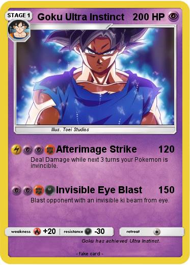 Pokemon Goku Ultra Instinct