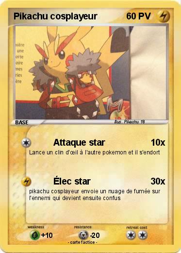 Pokemon Pikachu cosplayeur