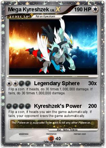 Pokemon Mega Kyreshzek