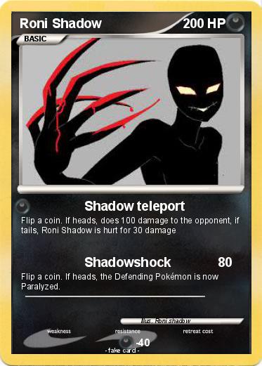 Pokemon Roni Shadow