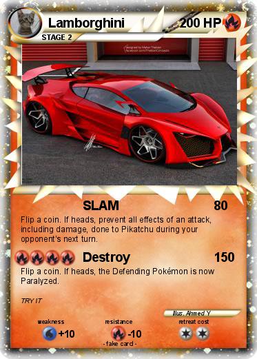 Pokemon Lamborghini