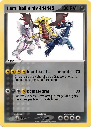 Pokemon tiem  batlle niv 444445