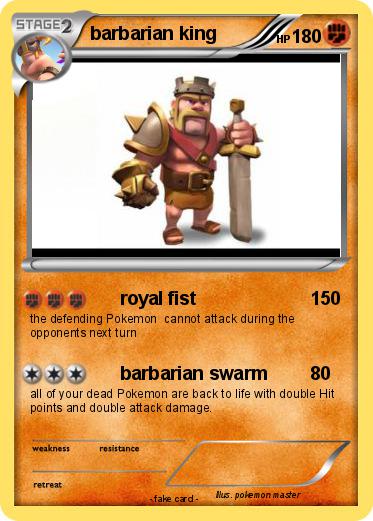 Pokemon barbarian king