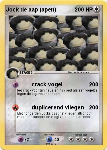 Pokemon Jock de aap (apen)