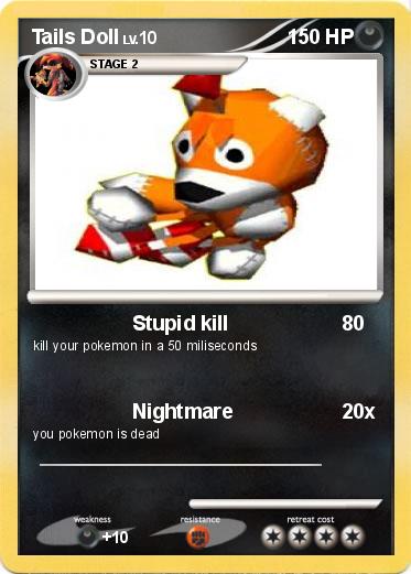 Pokemon Tails Doll