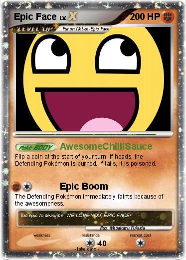 Pokemon Epic Face