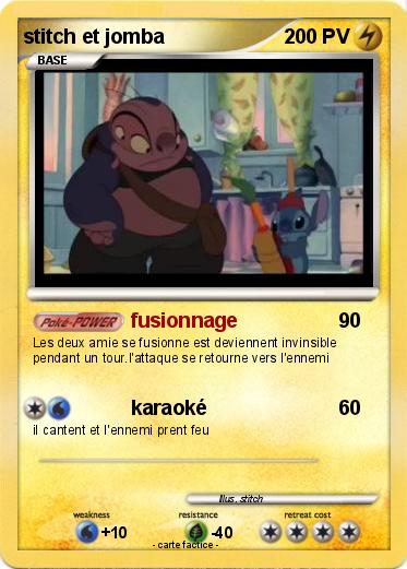 Pokemon stitch et jomba