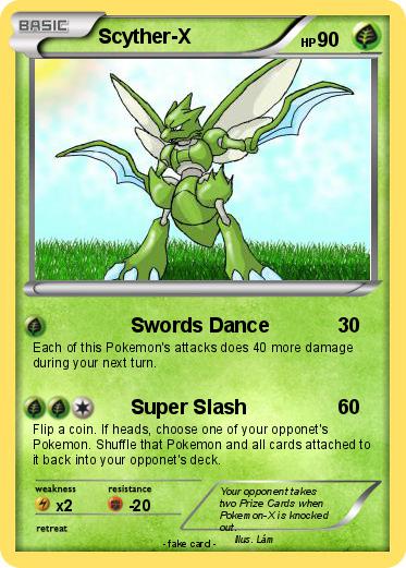 Pokemon Scyther-X