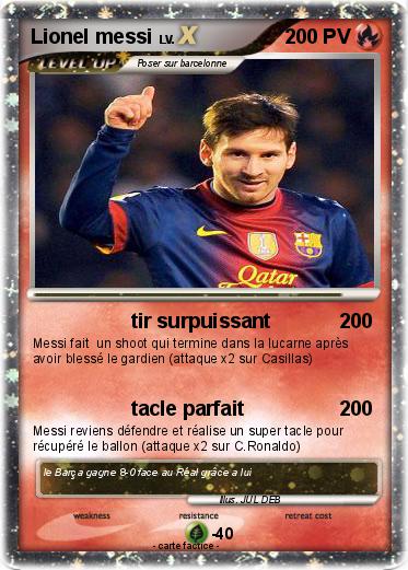 Pokemon Lionel messi