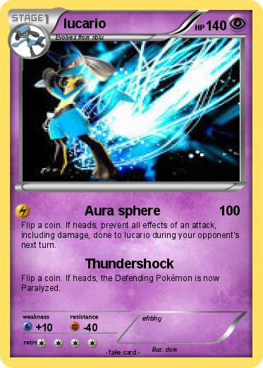 Pokemon lucario