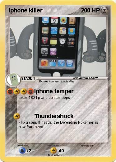 Pokemon iphone killer