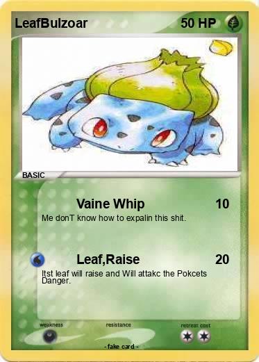 Pokemon LeafBulzoar