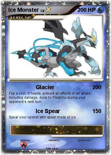 Pokemon Ice Monster
