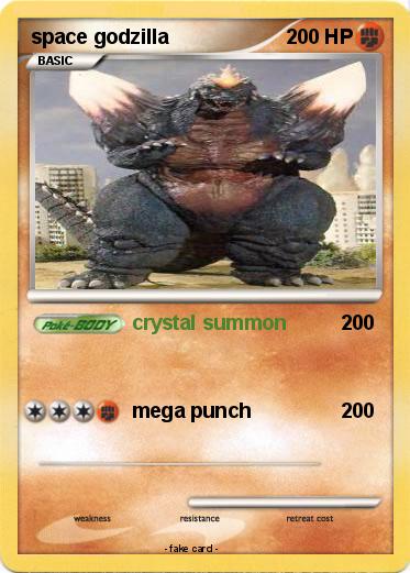 Pokemon space godzilla