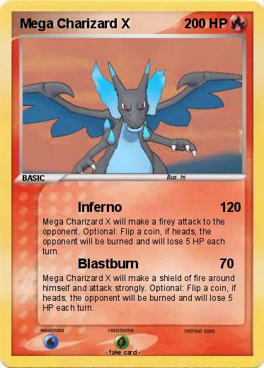 Pokemon Mega Charizard X
