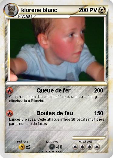Pokemon kiorene blanc