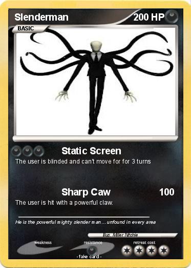 Pokemon Slenderman