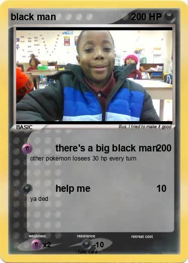 Pokemon black man