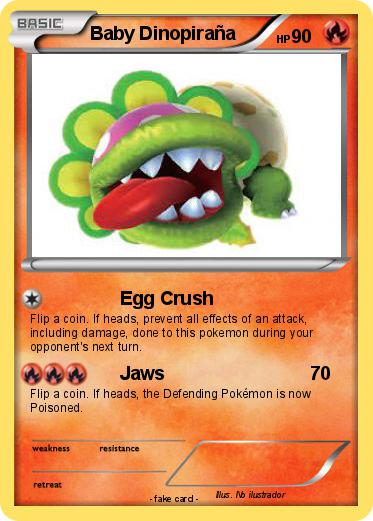 Pokemon Baby Dinopiraña