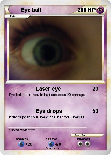 Pokemon Eye ball