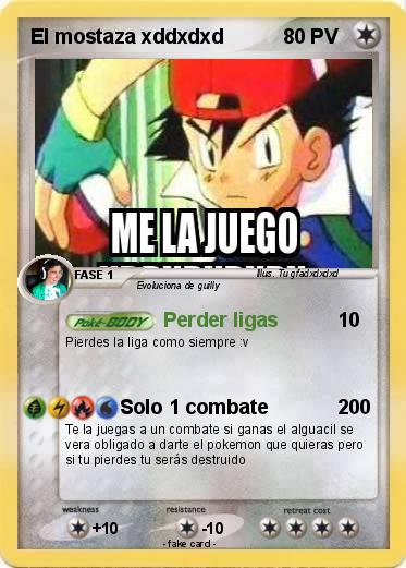 Pokemon El mostaza xddxdxd