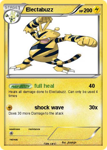 Pokemon Electabuzz