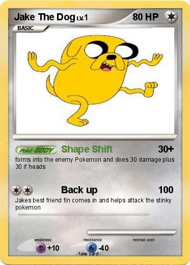 Pokemon Jake The Dog